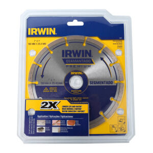Diamond IRWIN 7" x 1" 180 mm x 25.4 mm Saw Blade